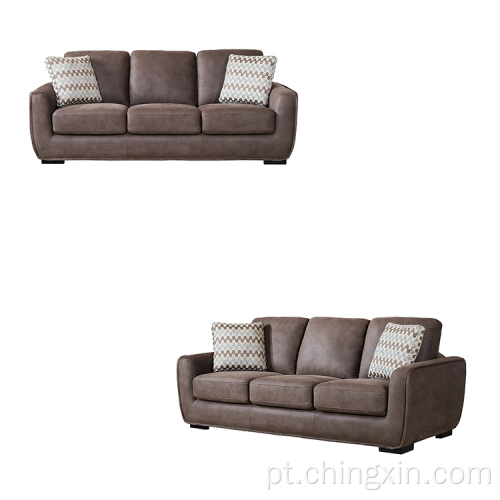 Conjuntos de sofás seccionais sofás de três lugares Móveis para atacado